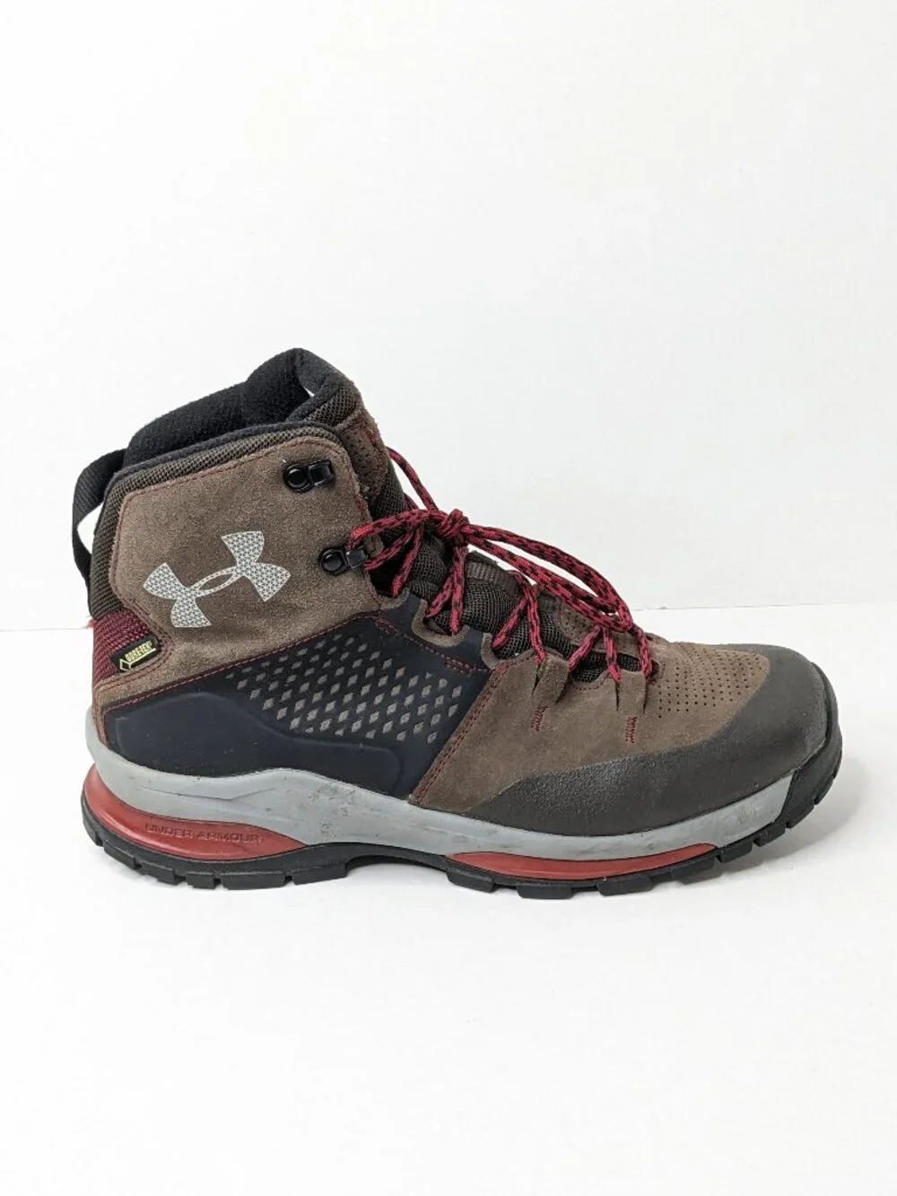 Under Armour ATV Gortex Waterproof Hiking Boots Brown Men's 11